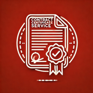Contract Certification Service
